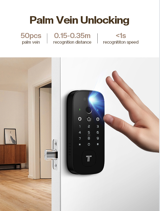 K10 Pro Biometric Face ID Smart Lock