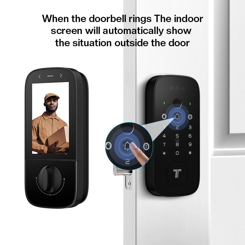 K10 Pro Biometric Face ID Smart Lock